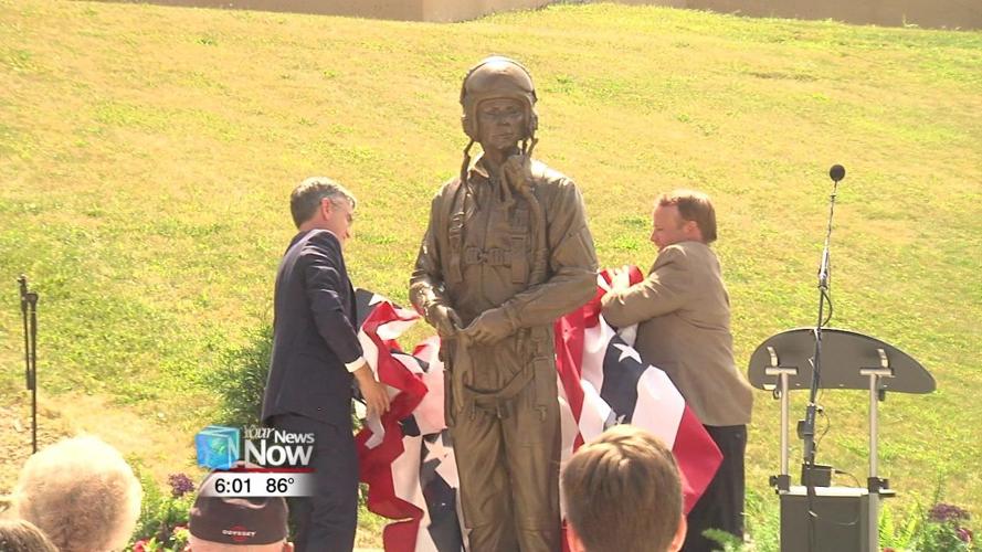 Armstrong Air and Space Museum unveil new Neil Armstrong statues1.jpg