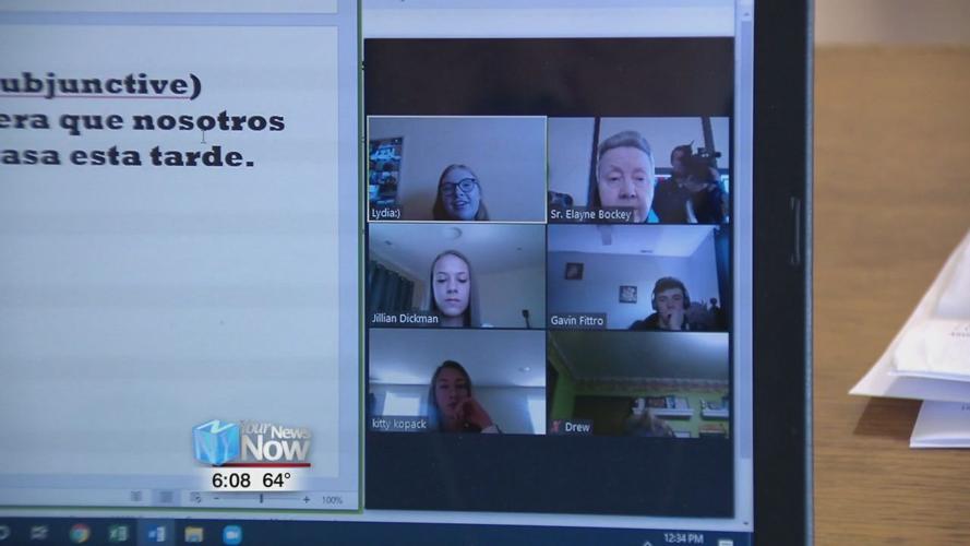 Delphos St. John's teachers adapting to teaching online