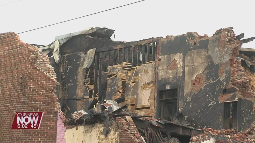 Community in shock after fire destroys historic building and more in Columbus Grove