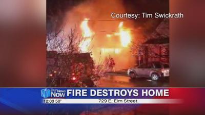 Friday morning fire destroys Lima home.jpg