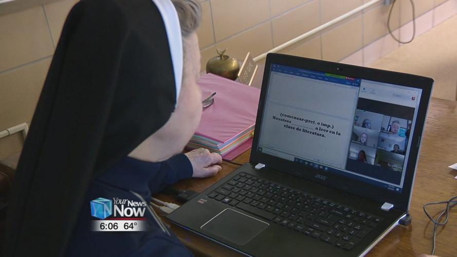 Delphos St. John's teachers adapting to teaching online