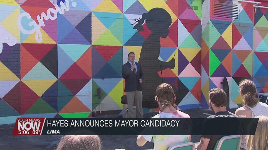 Joshua Hayes announces run for Lima mayor