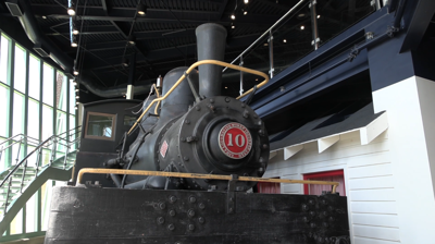 Historic Shay locomotive showcased at Allen County Museum during Ohio's Trails and Tails initiative