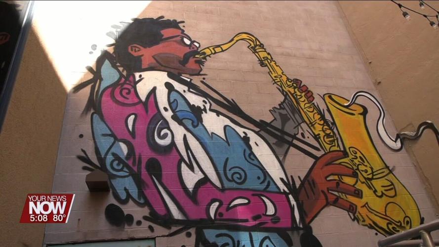 New mural in downtown Lima honors one of Lima's best homegrown musicians