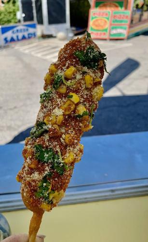 Mexican Street Corn Corndog - Miller & Company Concessions