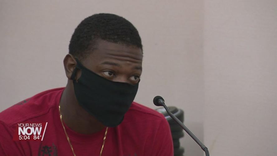 Dyous pleads guilty to amended charge of robbery