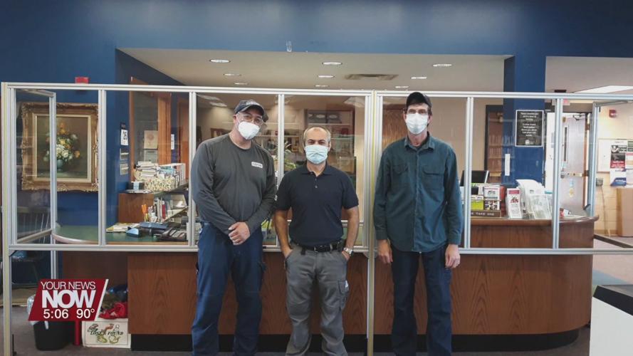 GROB donates safety enclosure to the Bluffton Public Library