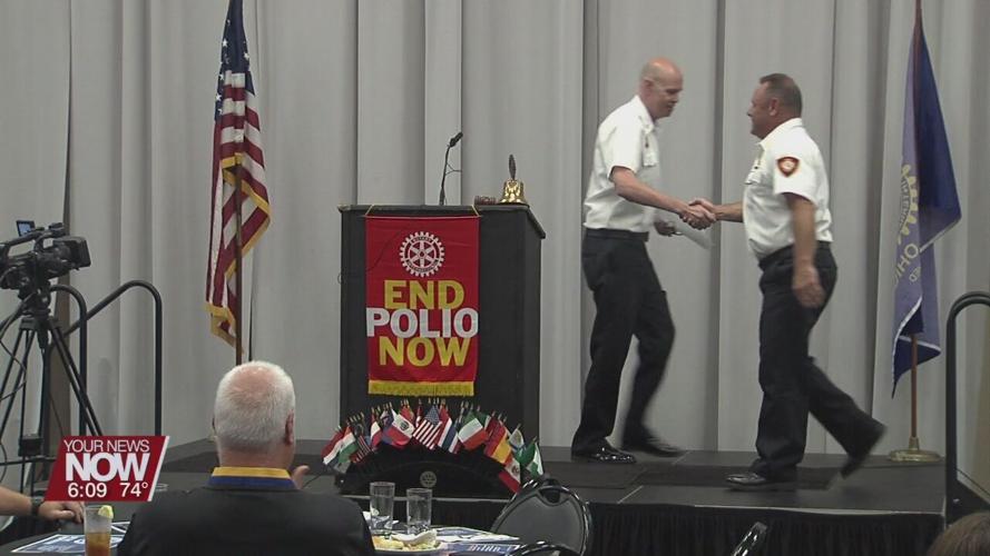 Lima Rotarians hear from local fire officials about the need for commercial fire safety plans