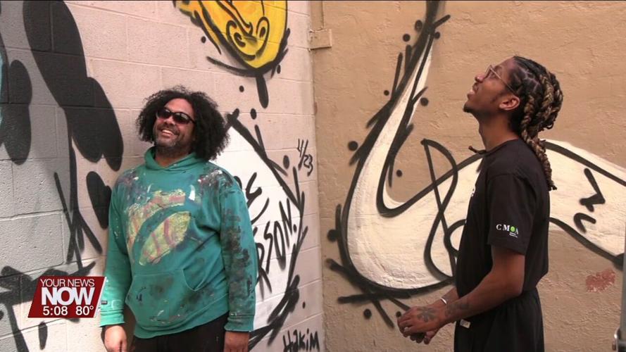 New mural in downtown Lima honors one of Lima's best homegrown musicians