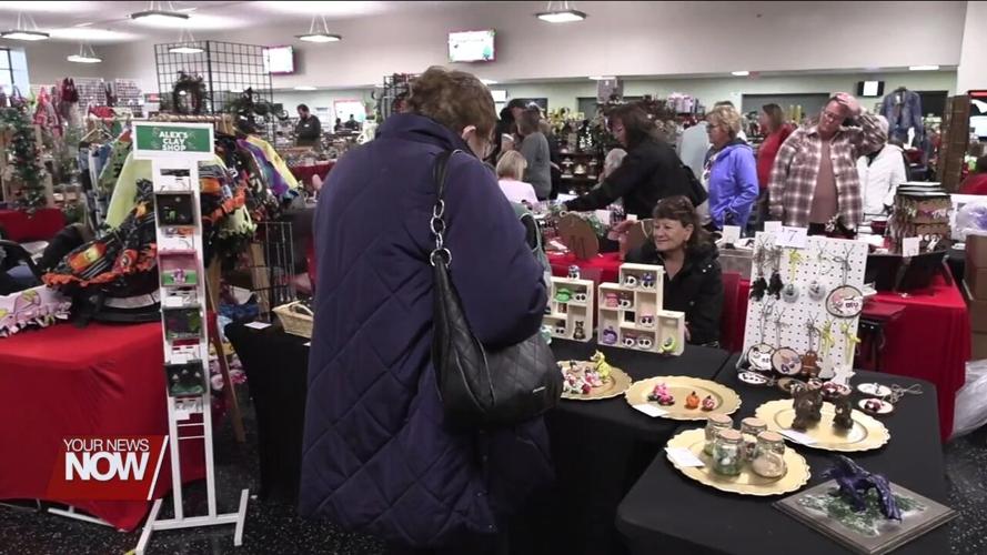 Thousands did some holiday shopping at the Christmas at Apollo Craft Show