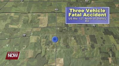 An Indiana woman dies in a three-vehicle crash in Mercer County