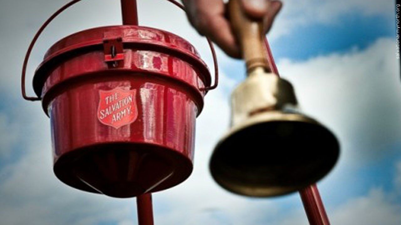 Salvation army outlet red kettle