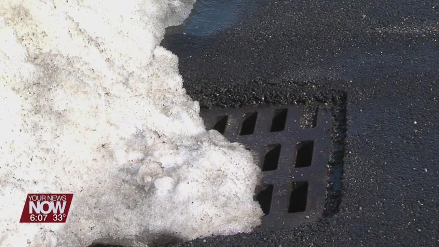 Lima City officials asking residents to make path for melting snow