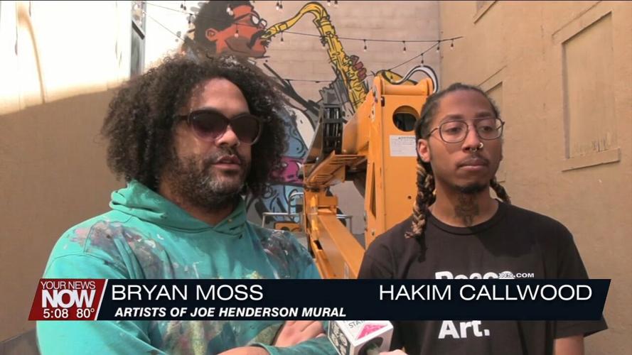 New mural in downtown Lima honors one of Lima's best homegrown musicians