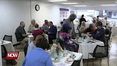 Allen Co. Democrats hold a Tea for Tamie