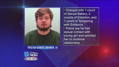 Van Wert man charged with having sexual contact with a minor