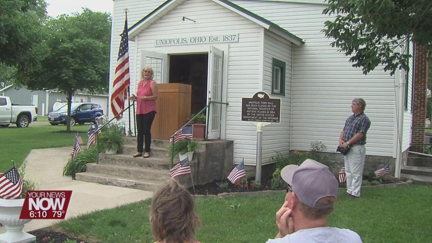 Uniopolis Historical Society unveils new historic marker