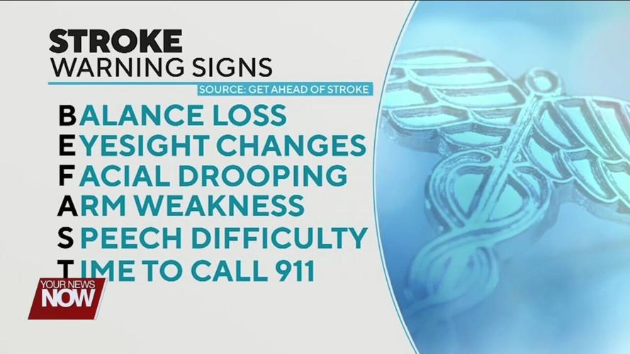 Stroke Awareness Month Remember BE FAST when spotting a stroke