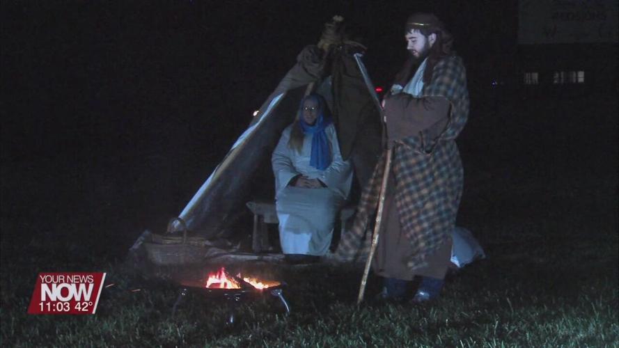 Live Christmas Story takes over the city of Wapak