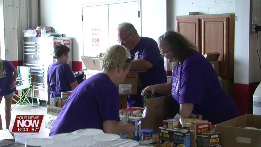 Family honors lost loved one with a food drive to benefit others