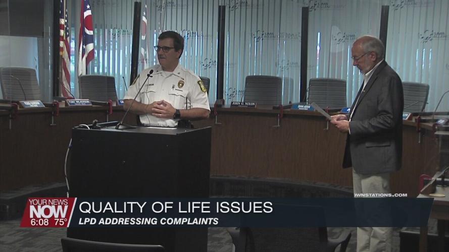 Lima Police Department starting to crack down on "Quality of Life" issues that are drawing complaints
