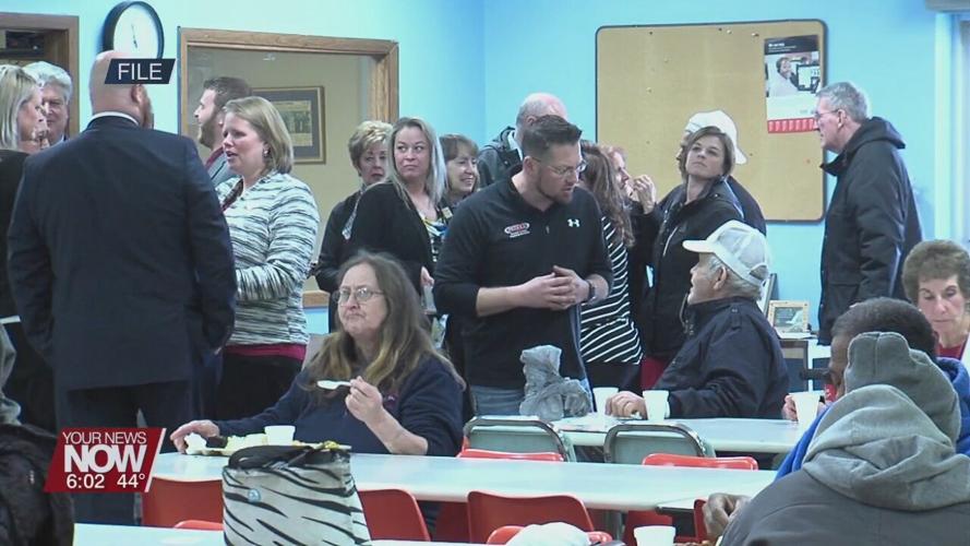 Mercy Health St. Rita's makes donation through Management Leadership Group for work that Our Daily Bread Soup Kitchen does in the community