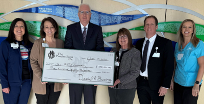 The Peoples Bank Co. donates $150,000 to Mercer Health’s Childbirth Center Expansion
