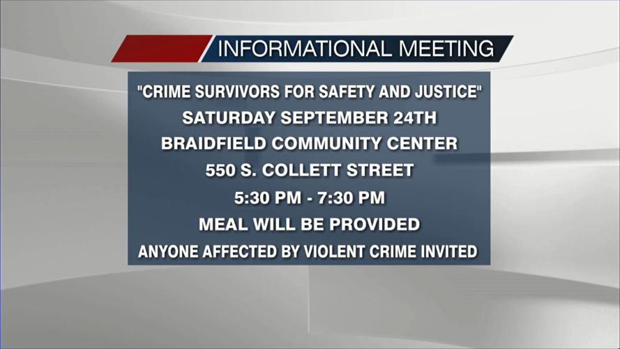 Crime Survivors for Safety and Justice is starting a local chapter in Lima