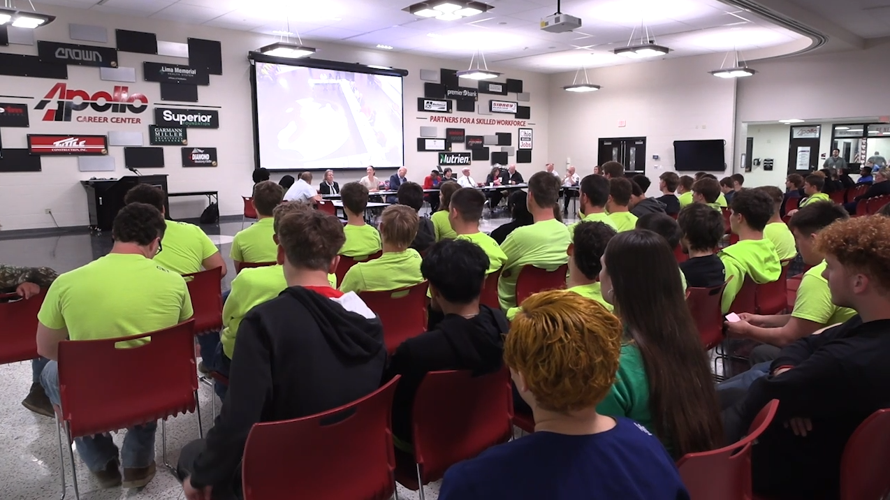 Lima city officials bring government to students at Apollo Career Center