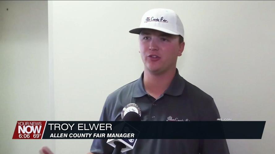 Fair Manager Troy Elwer gives the Lima Rotary Club a preview of the 173rd Allen County Fair
