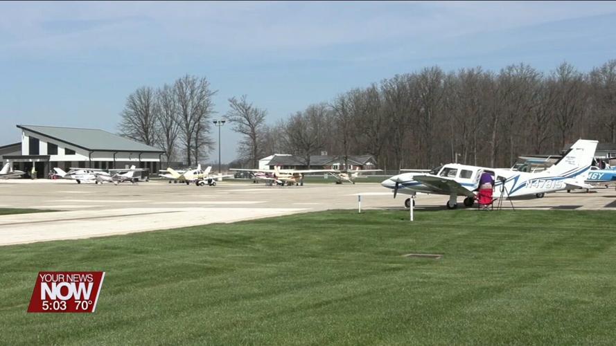 Around 90 planes fly in to Neil Armstrong Airport to view total solar eclipse