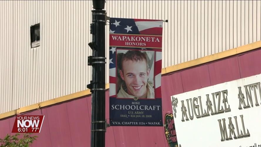 1st ever ceremony honoring Gold Star Families held in downtown Wapakoneta