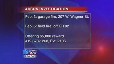 Reward offered for information leading to arrest in Alger arson fires