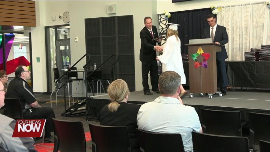 Tri Star students celebrate their success as many graduates are starting their careers