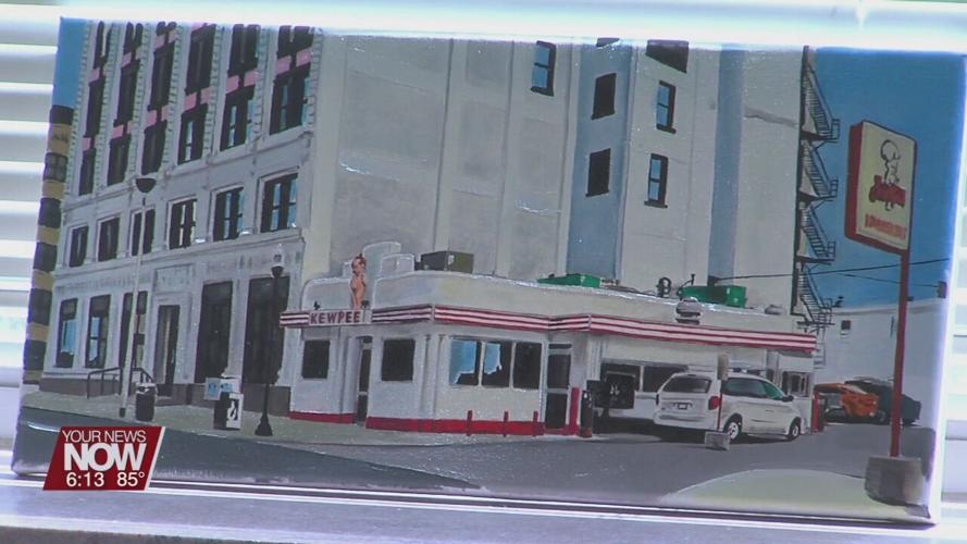 Local teenage artist creates artwork for Lima Memorial's new Inpatient Rehabilitation Center