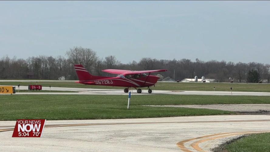 Around 90 planes fly in to Neil Armstrong Airport to view total solar eclipse