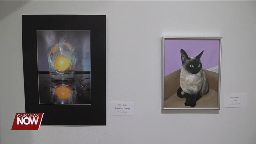 Local high school artists showcase talent at Kewpee High School Art Invitational