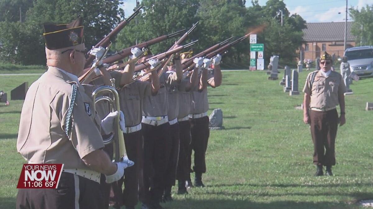 Spencerville Cemetery gets a new flagpole thanks to local family News