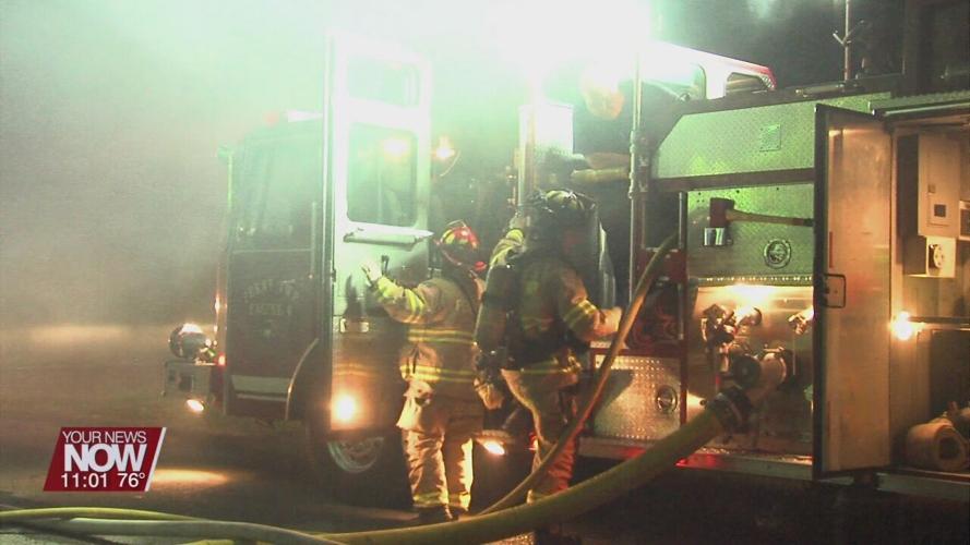 Firefighters battle house fire in Perry Township News