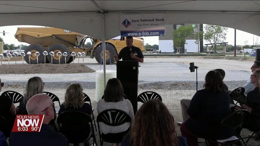 Groundbreaking ceremony held for First National Bank's second Lima location