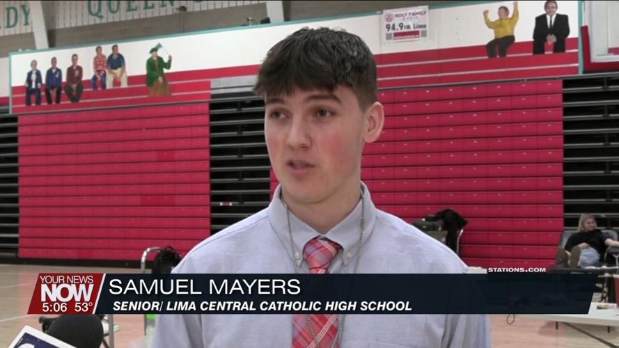 Lima Central Catholic students host a blood drive to help the American Red Cross