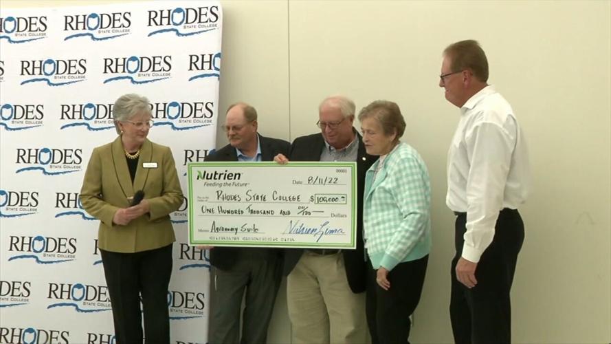 Rhodes State College's new agriculture technology program receives big donation from Nutrien