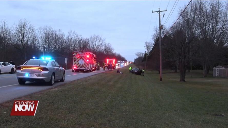 Two Vehicle Car Crash on State Route 309 in Elida Monday Afternoon