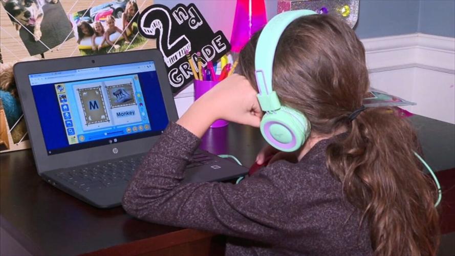 Eye doctors say that too much screen time can impact a child's vision