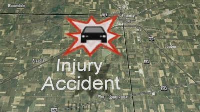 Fostoria man injured in two-vehicle accident
