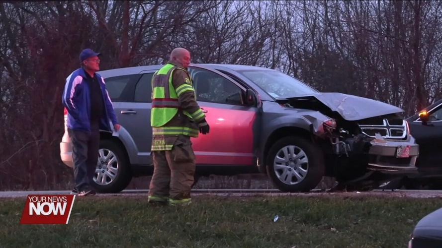 Two Vehicle Car Crash on State Route 309 in Elida Monday Afternoon