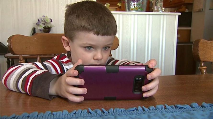 Eye doctors say that too much screen time can impact a child's vision