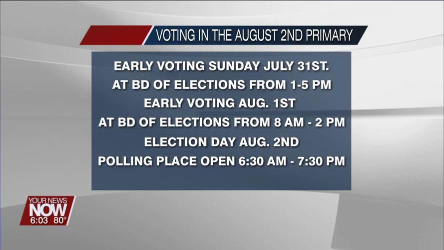 Manchester and LaRose kickoff door-to-door campaign before Aug. 2nd primary