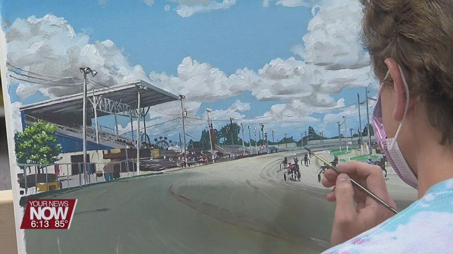 Local teenage artist creates artwork for Lima Memorial's new Inpatient Rehabilitation Center