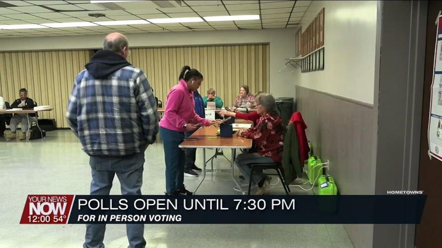 Poll workers are seeing a steady stream of voters for this off year election